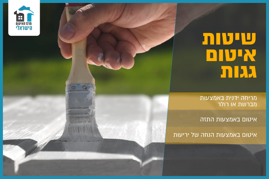 שיטות איטום גגות